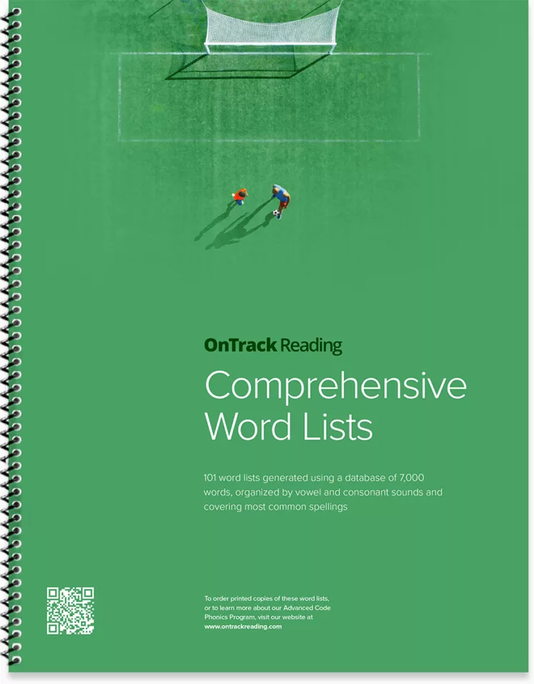 Comprehensive Word Lists | OnTrack Reading